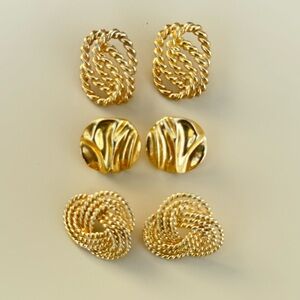 Vintage Gold Earrings